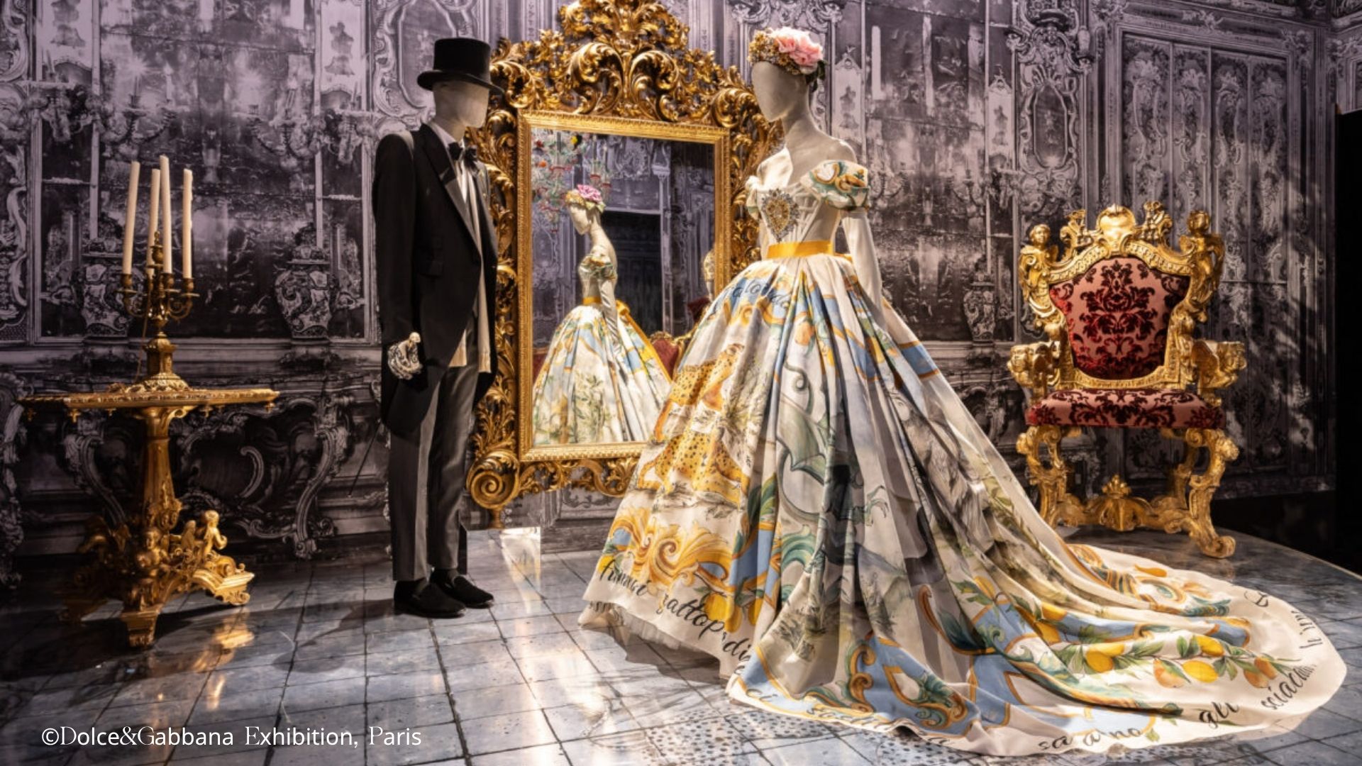 'The Leopard Couple' from the Dolce&Gabbana Exhibition, Paris