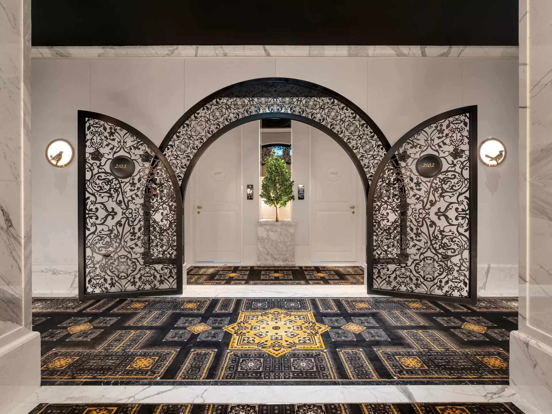 The opulence of Raffles Doha is unparalleled