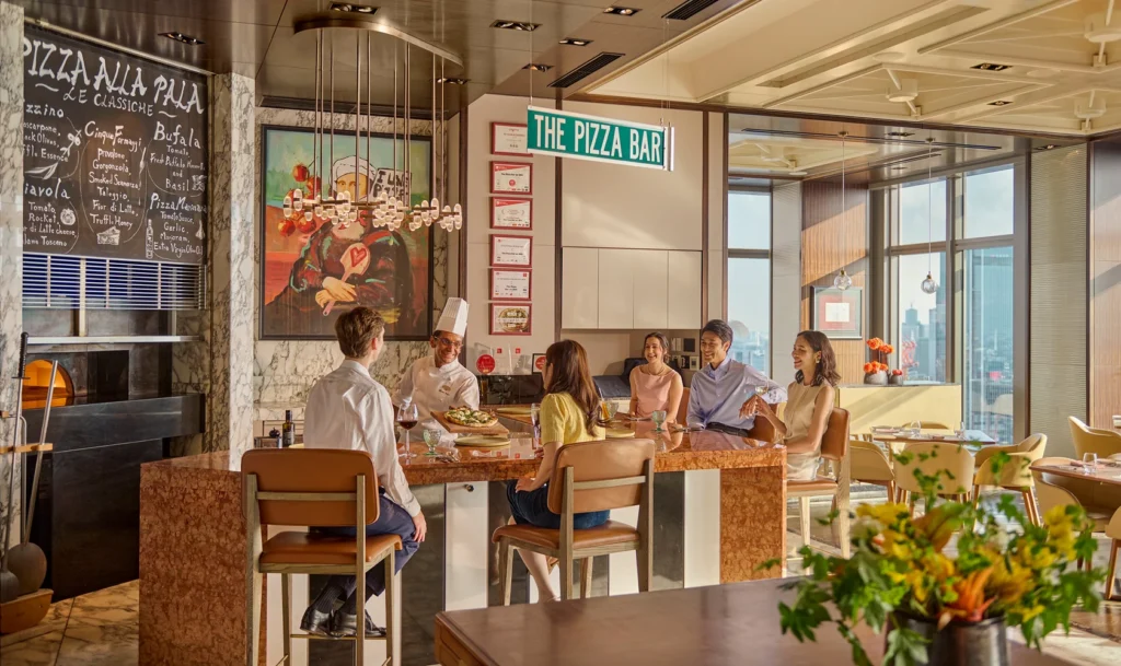 Do not miss the omakase-style pizza dining at The Pizza Bar on 38th. Ranked first in
the ‘50 Top Pizza Asia Pacific 2025’ and sixth in ‘Best Pizza Awards 2025’!