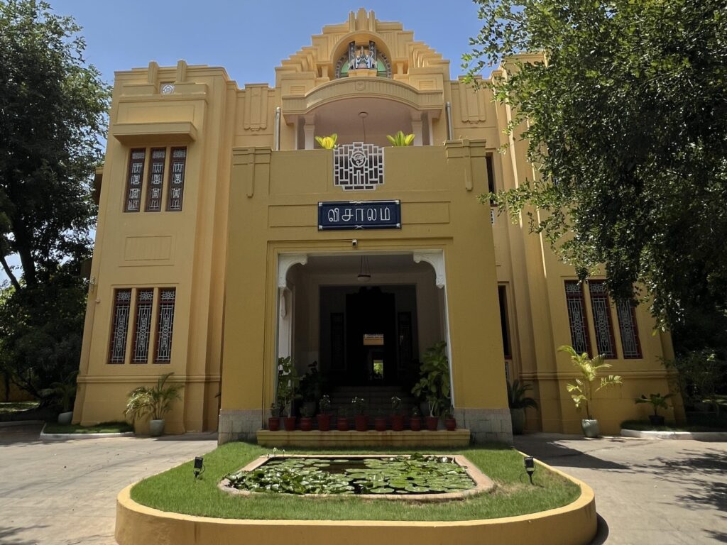 Visalam’s buttercup-yellow facade welcomes you inside and you are introduced to a tale as old as time: the father-daughter bond. Photo by Rayhaan Imam