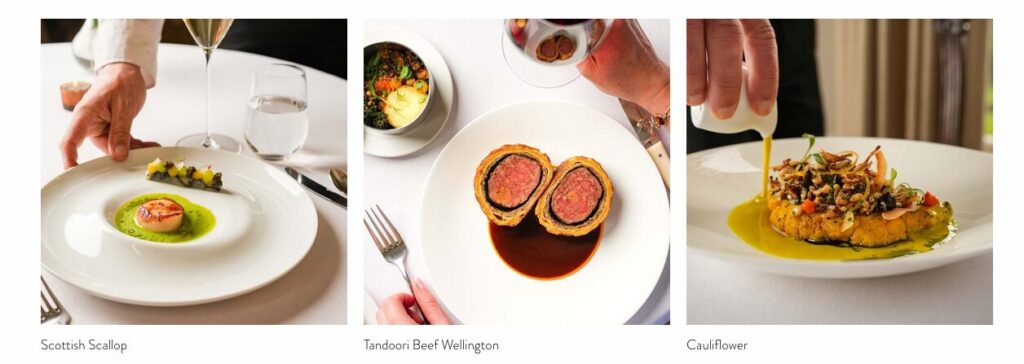 HRISHI’s Table is an exclusive dining experience where the team leads diners through a 12-to-14-course tasting menu filled with bold flavours, stunning presentation, and inspired creativity. Photo courtesy: Farlam Hall 